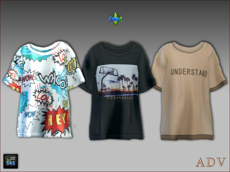 T-Shirts And Pants For Boys 5 sims 4 cc t shirts and pants for boys 2