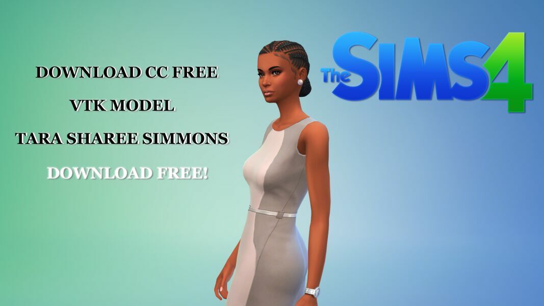 Tara Sharee Simmons By VTK 1 Tara Sharee Simmons By VTK Sims 4 CC