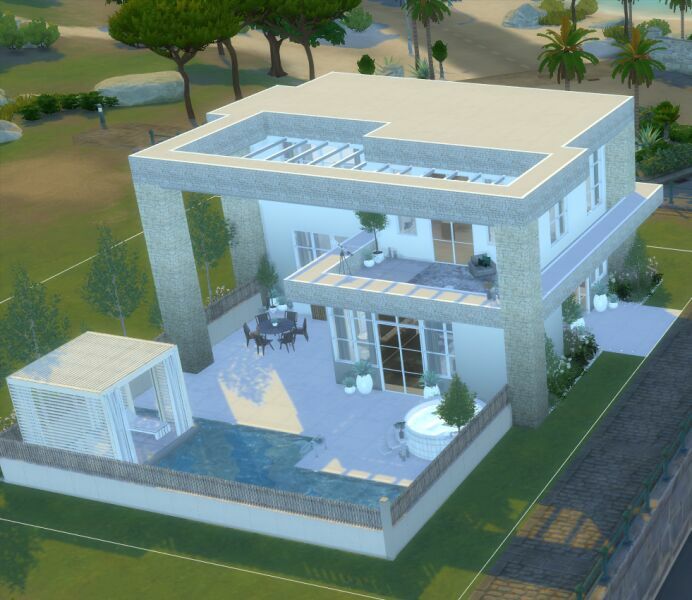 Tartosa Villa 5 sims 4 cc tartosa villa 2