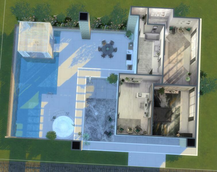 Tartosa Villa 2 sims 4 cc tartosa villa 5