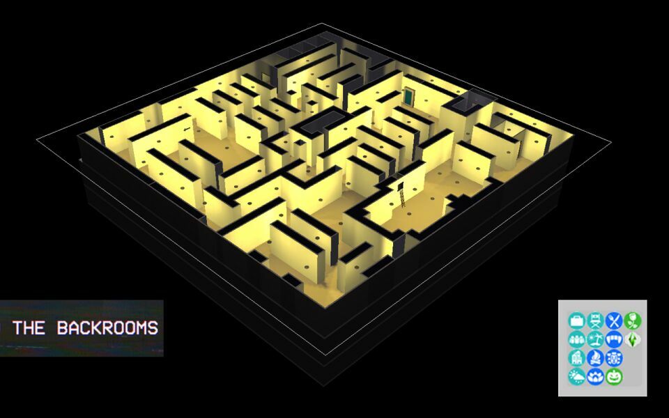 The Backrooms – Level 0 1 The Backrooms – Level 0 Sims 4 CC
