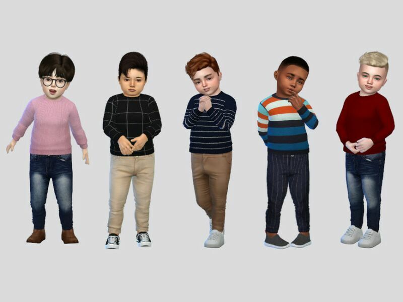 The Basics Sweater Toddler By Mclaynesims 1 The Basics Sweater Toddler By Mclaynesims Sims 4 CC
