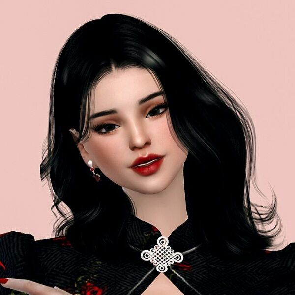The | Cheongsam Girl By Hedennychen 2 sims 4 cc the cheongsam girl by hedennychen 3