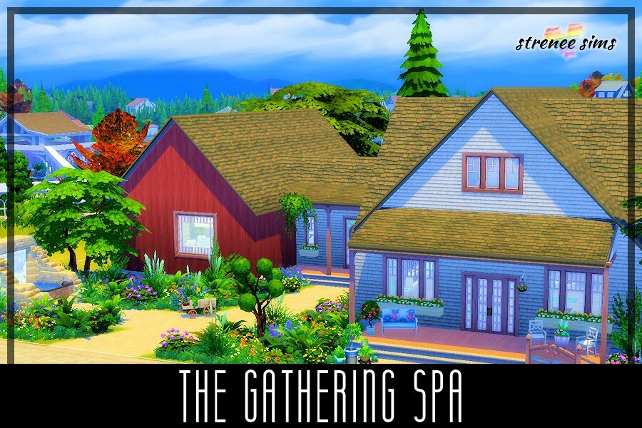 The Gathering SPA 1 The Gathering SPA Sims 4 CC