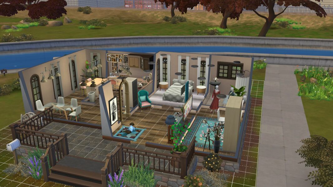 The House Of A Novice Stylist By Lily787 9 sims 4 cc the house of a novice stylist by lily787 2