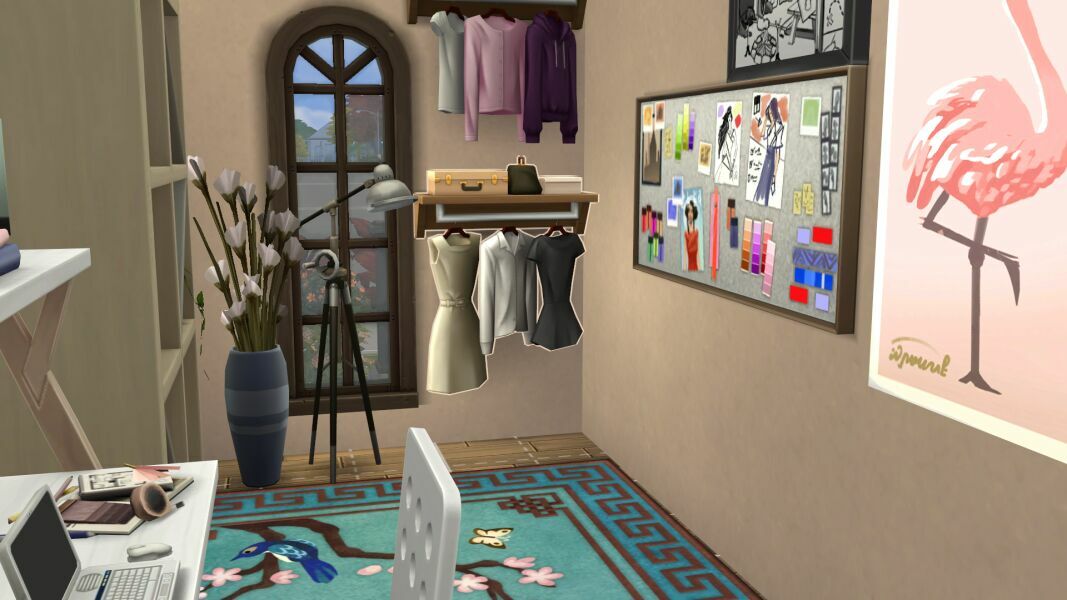 The House Of A Novice Stylist By Lily787 5 sims 4 cc the house of a novice stylist by lily787 6