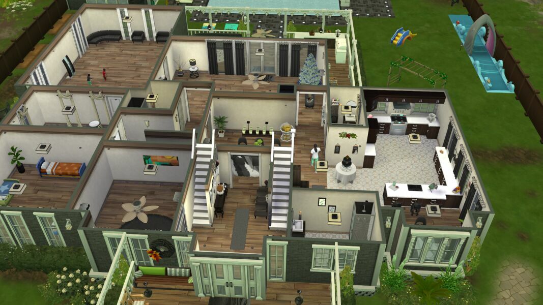The London’S Family Home In Copperdale By VTK 2 sims 4 cc the londons family home in copperdale by vtk 5