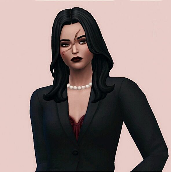 The | Mafia Woman | NO CC By Hedennychen 2 sims 4 cc the mafia woman no cc by hedennychen 4