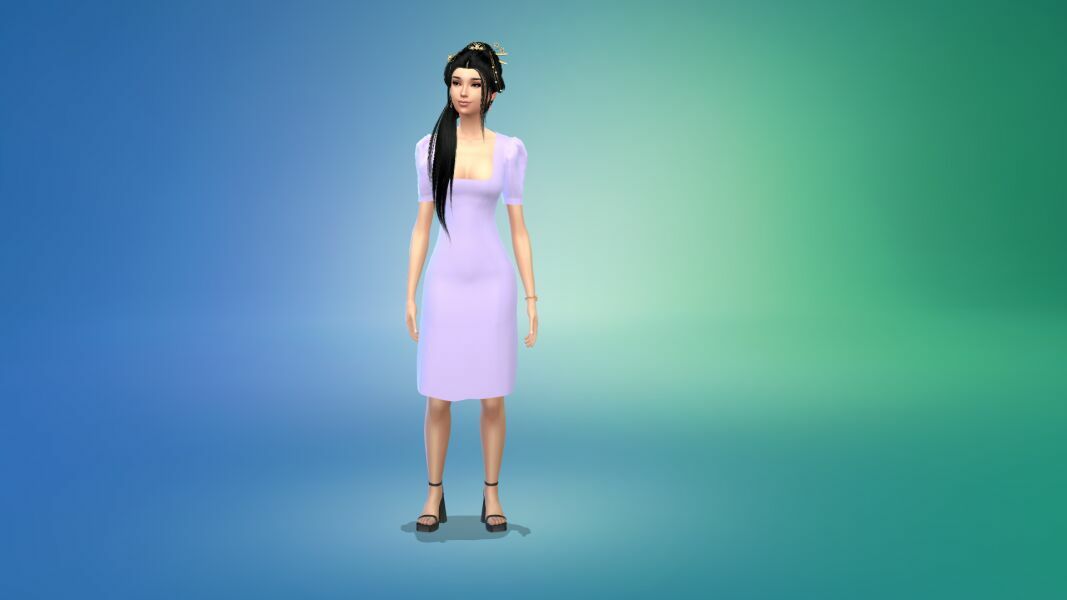 The Vietnamese Dress By VTK By VTK 6 sims 4 cc the vietnamese dress by vtk by vtk 6