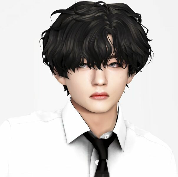 Tiger CUB Hair 3 sims 4 cc tiger cub hair 2