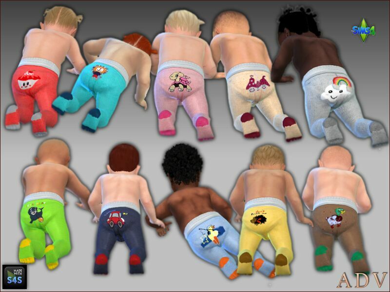 Tights For Infants 1 Tights For Infants Sims 4 CC