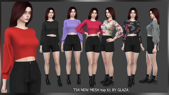 TOP 61 At ALL By Glaza By Glaza 1 TOP 61 At ALL By Glaza By Glaza Sims 4 CC