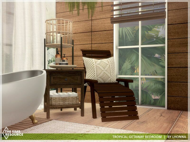 Tropical Getaway Bedroom /TSR CC Only/ By Lhonna 2 sims 4 cc tropical getaway bedroom tsr cc only by lhonna 5
