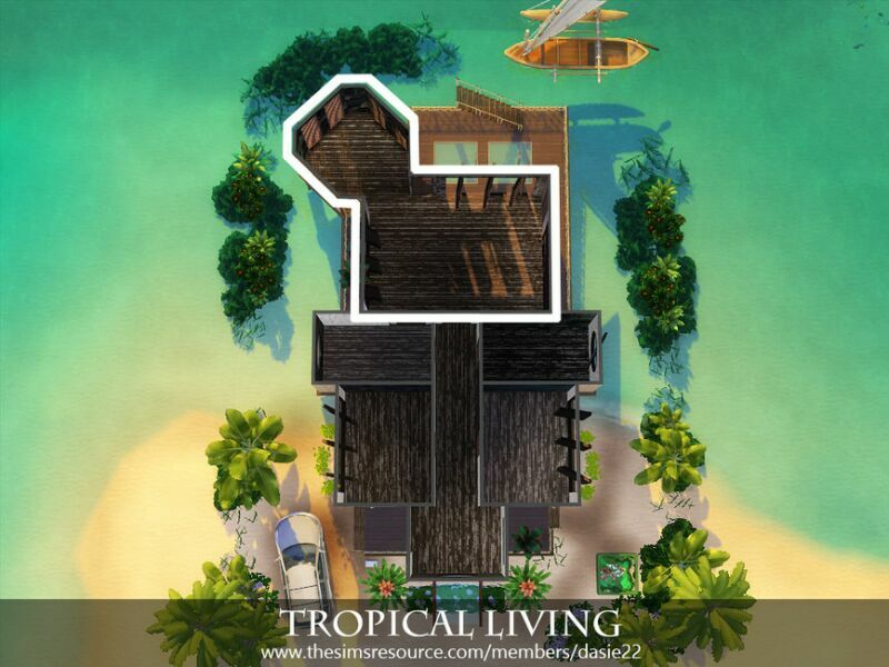 Tropical Living By Dasie2 2 sims 4 cc tropical living by dasie2 5