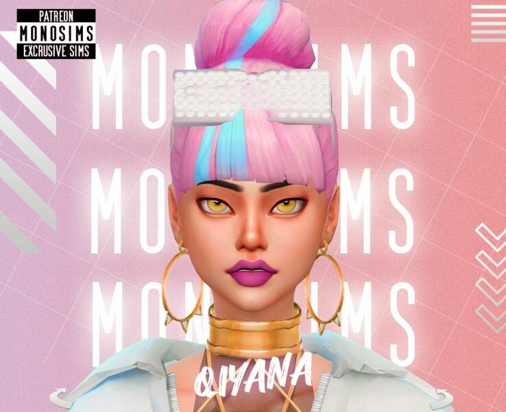 Truedamage Qiyana By Monosims 1 Truedamage Qiyana By Monosims Sims 4 CC