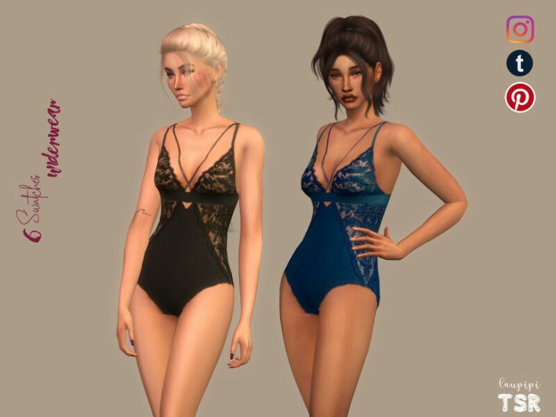 Underwear – MOT29 By Laupipi 1 Underwear – MOT29 By Laupipi Sims 4 CC