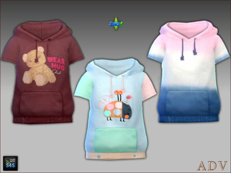 Unisex Outfits For Toddlers 5 sims 4 cc unisex outfits for toddlers 2