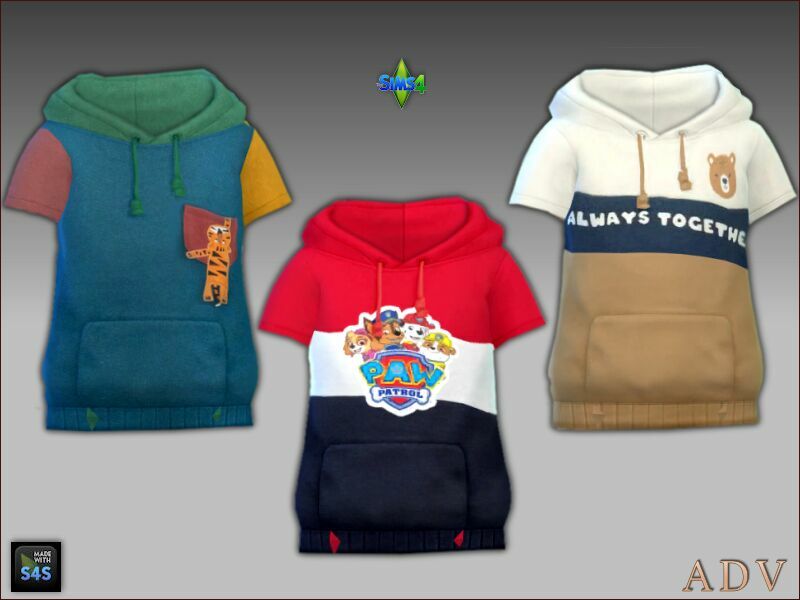 Unisex Outfits For Toddlers 4 sims 4 cc unisex outfits for toddlers 3