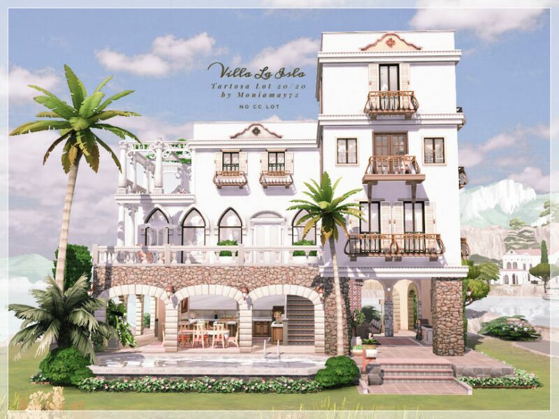 Villa LA Isla Tartosa NO CC By Moniamay72 7 sims 4 cc villa la isla tartosa no cc by moniamay72 2