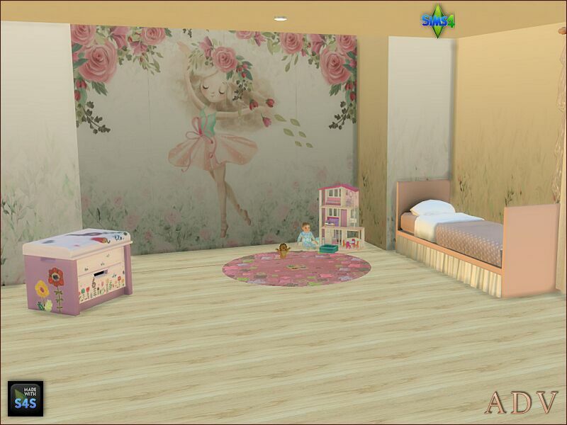 Wallpapers For Girl Room 3 sims 4 cc wallpapers for girl room 10