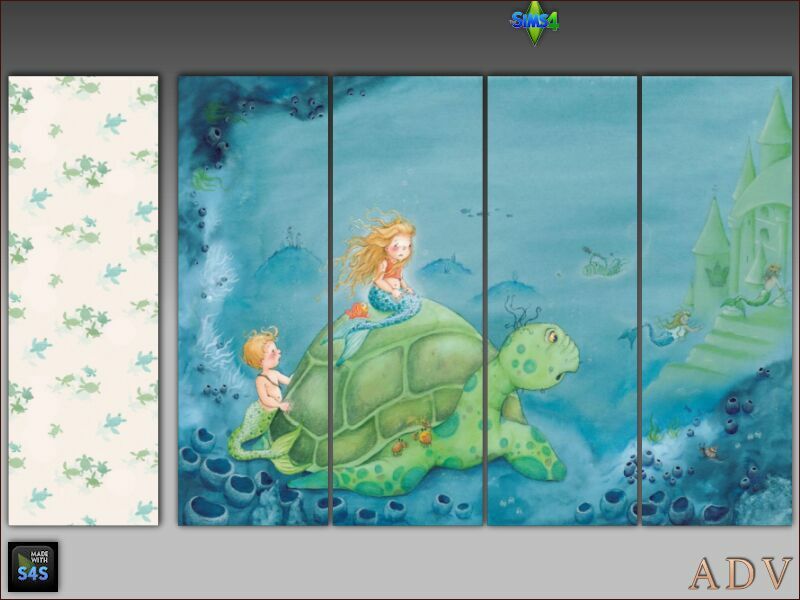 Wallpapers For Girl Room 6 sims 4 cc wallpapers for girl room 7