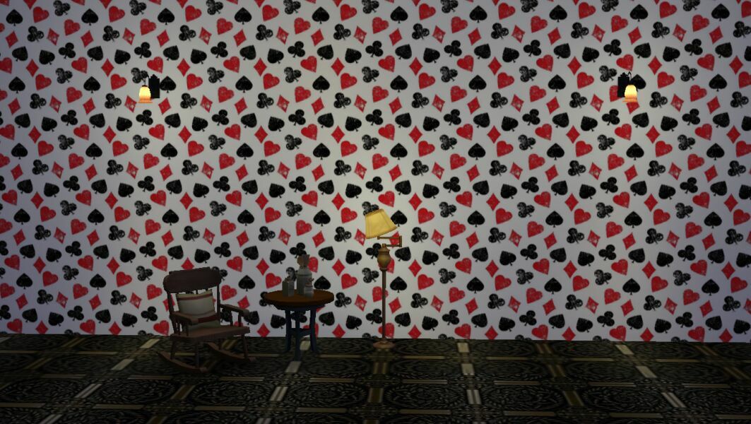 Wallpapers Hearts 1 Wallpapers Hearts Sims 4 CC
