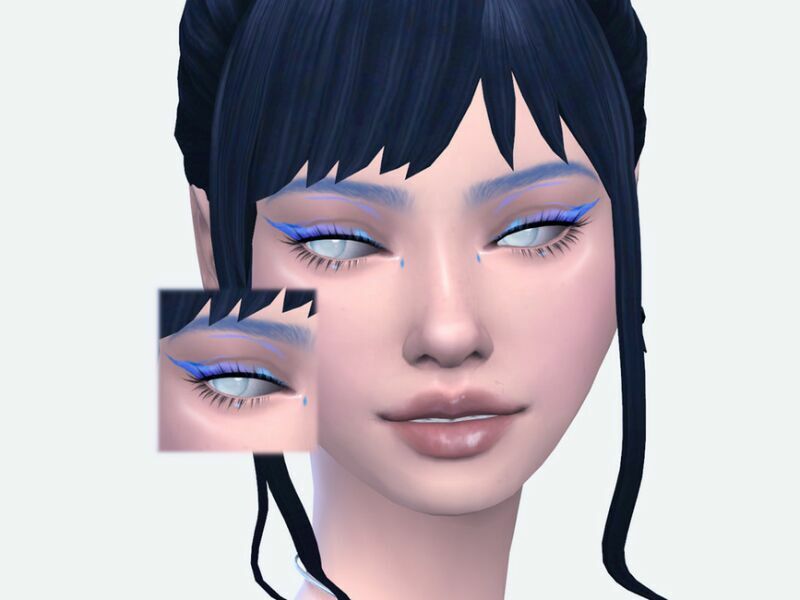 Water Fairy Eyeliner By Sagittariah 1 Water Fairy Eyeliner By Sagittariah Sims 4 CC