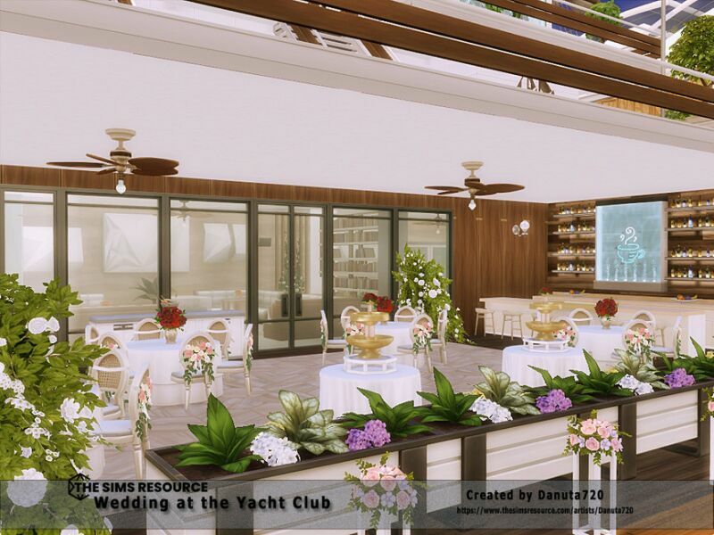 Wedding At The Yacht Club/No CC By Danuta720 4 sims 4 cc wedding at the yacht club no cc by danuta720 5