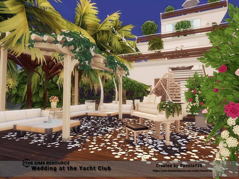 Wedding At The Yacht Club/No CC By Danuta720 3 sims 4 cc wedding at the yacht club no cc by danuta720 6