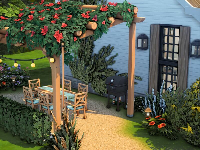 Whitehill Farmhouse (NO CC) By Xogerardine 7 sims 4 cc whitehill farmhouse no cc by xogerardine 2