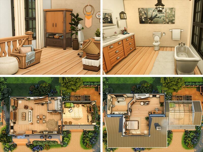 Whitehill Farmhouse (NO CC) By Xogerardine 2 sims 4 cc whitehill farmhouse no cc by xogerardine 7