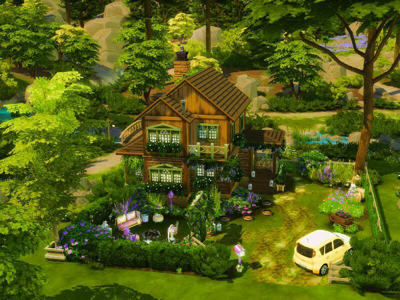 Windenberg Cottage By SGK45 1 Windenberg Cottage By SGK45 Sims 4 CC