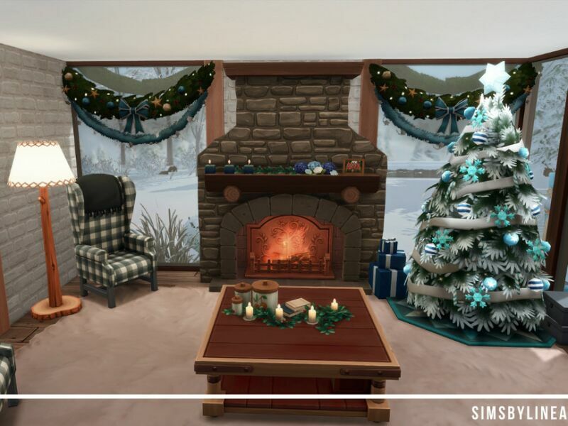 Winter Wonderland Mansion By Simsbylinea 7 sims 4 cc winter wonderland mansion by simsbylinea 3