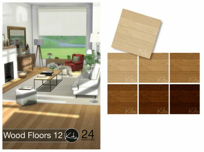 Wood Floors 12 By Ktasims 1 Wood Floors 12 By Ktasims Sims 4 CC