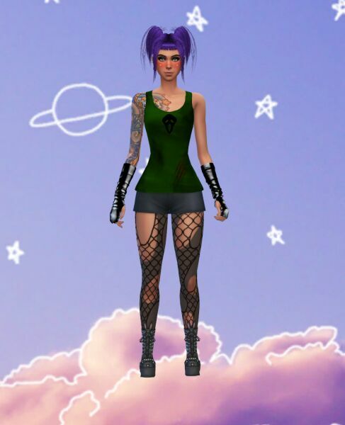 Wreck Society Tank 2 sims 4 cc wreck society tank 11