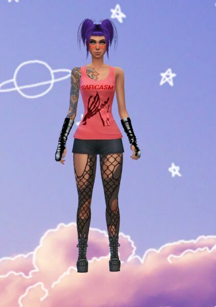 Wreck Society Tank 9 sims 4 cc wreck society tank 4