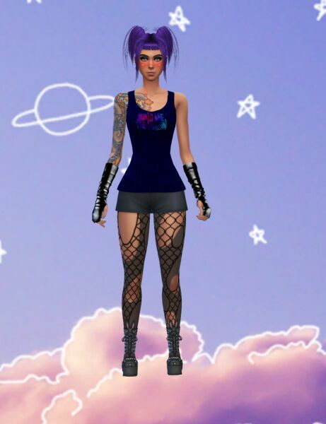 Wreck Society Tank 7 sims 4 cc wreck society tank 6