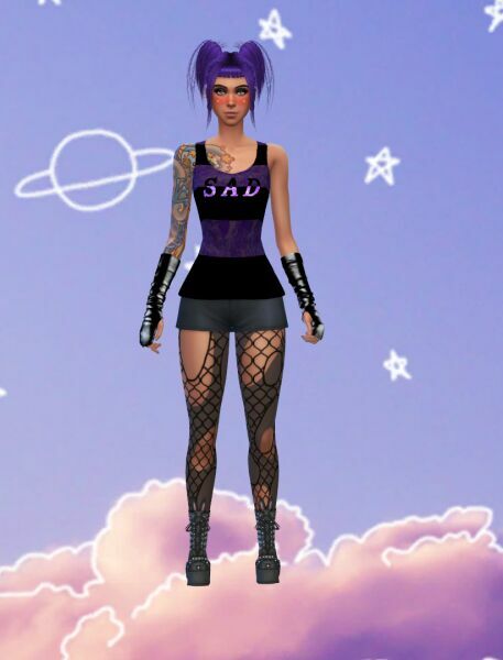 Wreck Society Tank 6 sims 4 cc wreck society tank 7