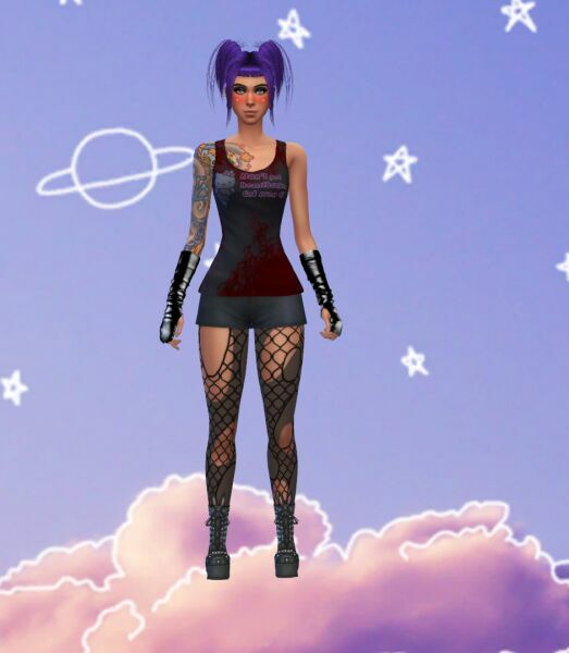 Wreck Society Tank 5 sims 4 cc wreck society tank 8