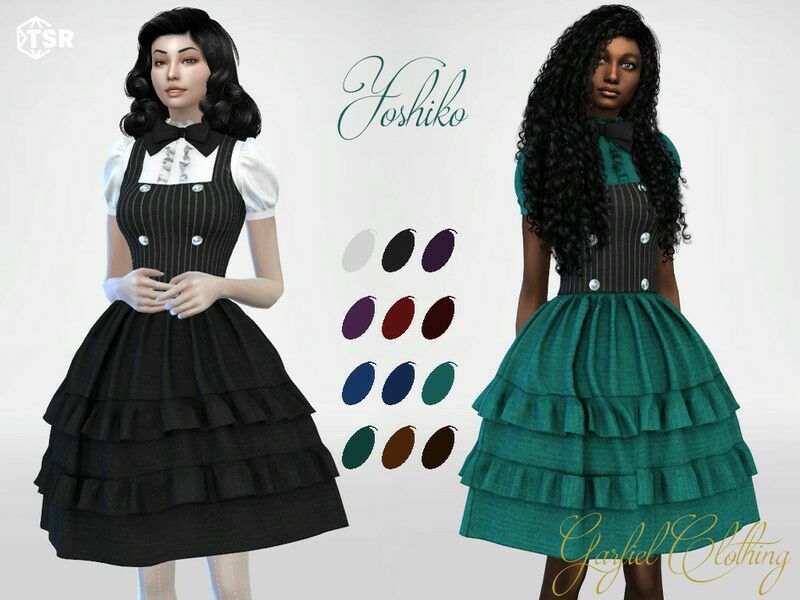 Yoshiko By Garfiel 1 Yoshiko By Garfiel Sims 4 CC