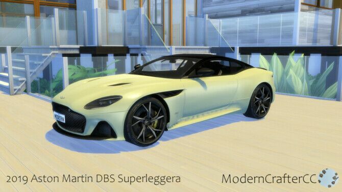 2019 Aston Martin DBS Superleggera 1 2019 Aston Martin DBS Superleggera Sims 4 CC