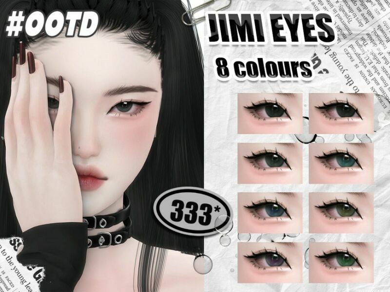 333-Jimi Eyes By Asan333 1 333-Jimi Eyes By Asan333 Sims 4 CC
