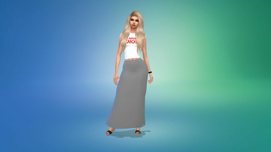 AF HQ Long Skirt Free Version Download By VTK 9 sims 4 cc af hq long skirt free version download by vtk 4