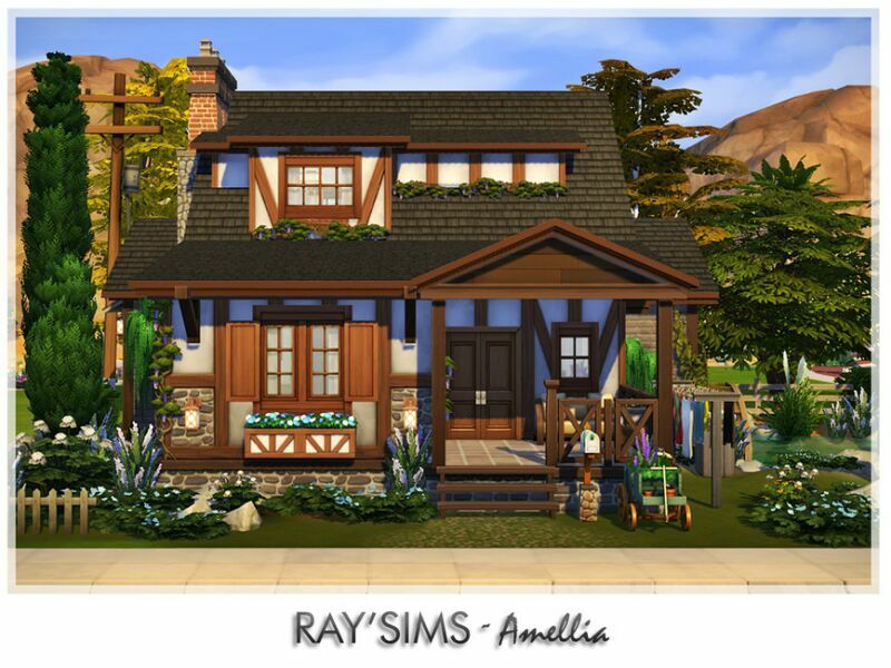 Amellia 1 Amellia Sims 4 CC