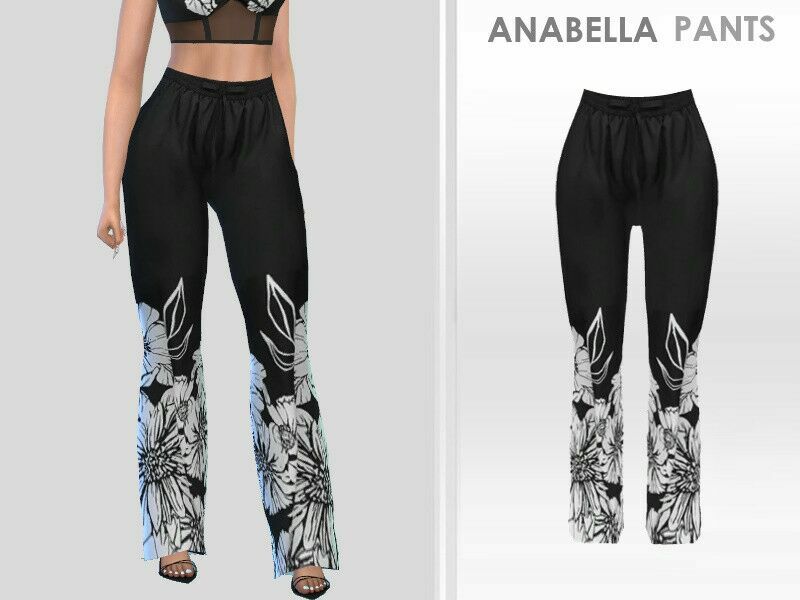 Anabella Pants / Everyday 1 Anabella Pants / Everyday Sims 4 CC
