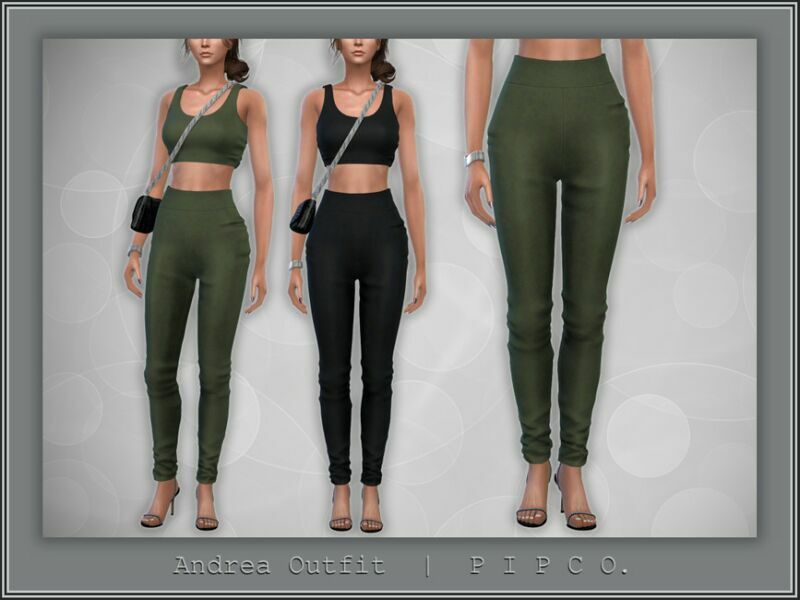 Andrea Leggings. By Pipco 1 Andrea Leggings. By Pipco Sims 4 CC