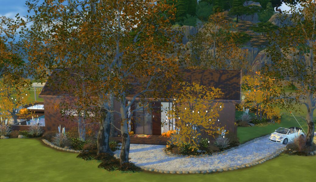 Autumn House 1 Autumn House Sims 4 CC