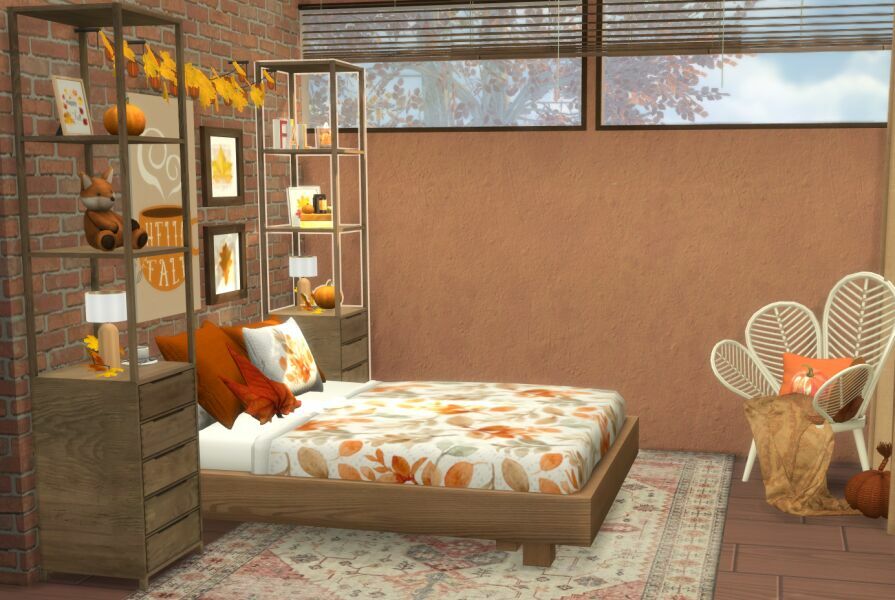 Autumn House 2 sims 4 cc autumn house 9