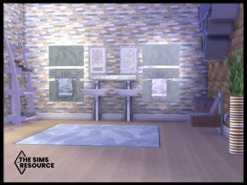 Back To Nature Bathroom By Seimar8 2 sims 4 cc back to nature bathroom by seimar8 5