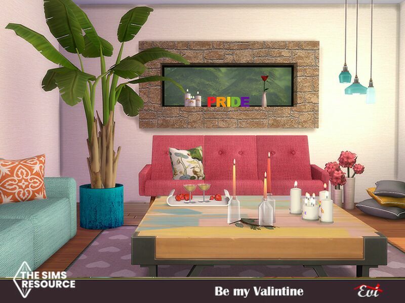 BE MY Valentine _TSR Only CC By EVI 1 BE MY Valentine _TSR Only CC By EVI Sims 4 CC